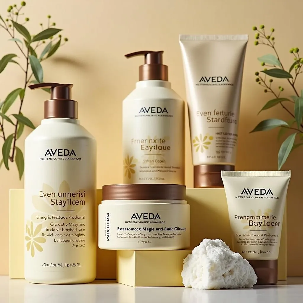 Aveda Spa Products Display