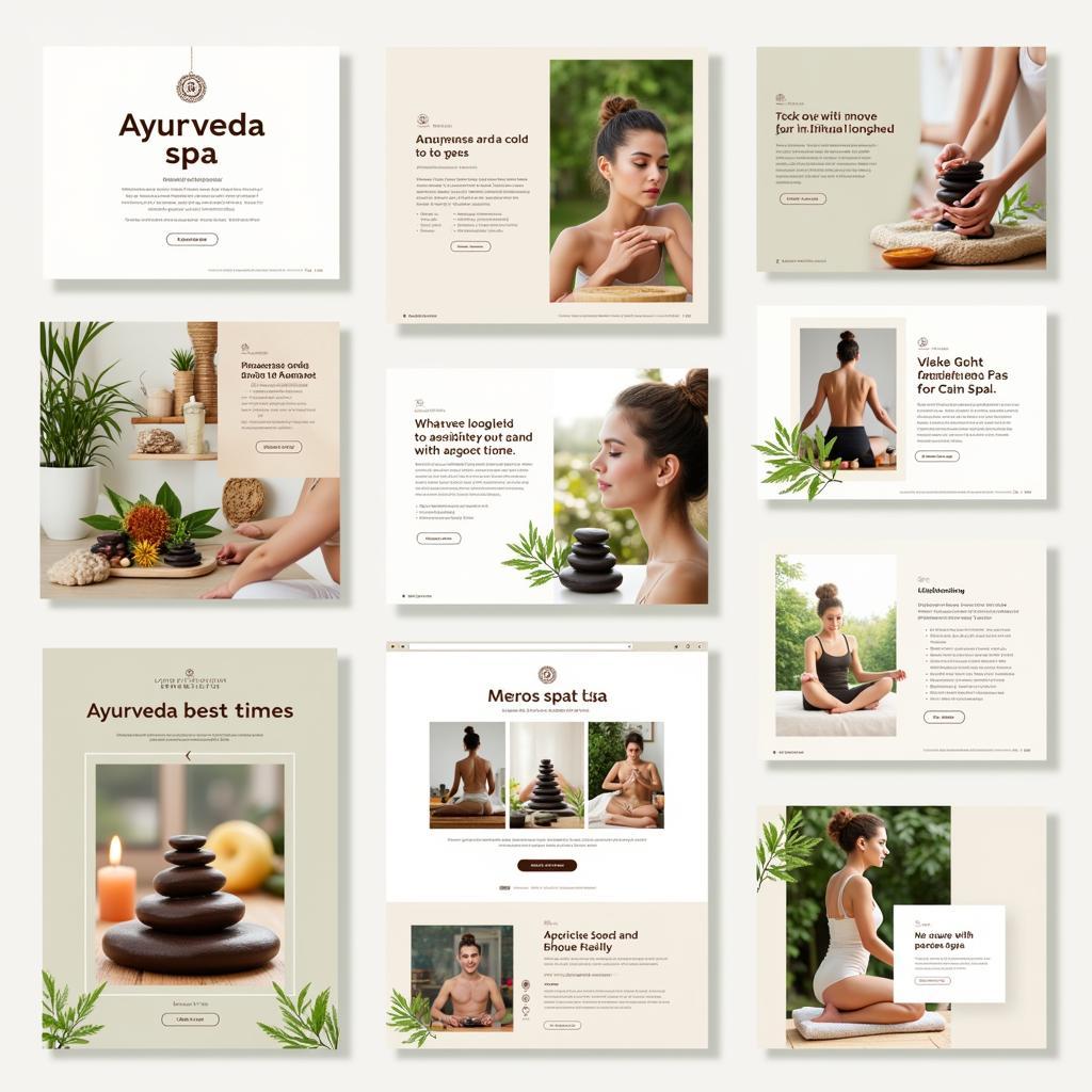 Ayurveda Spa Poster Design Tips