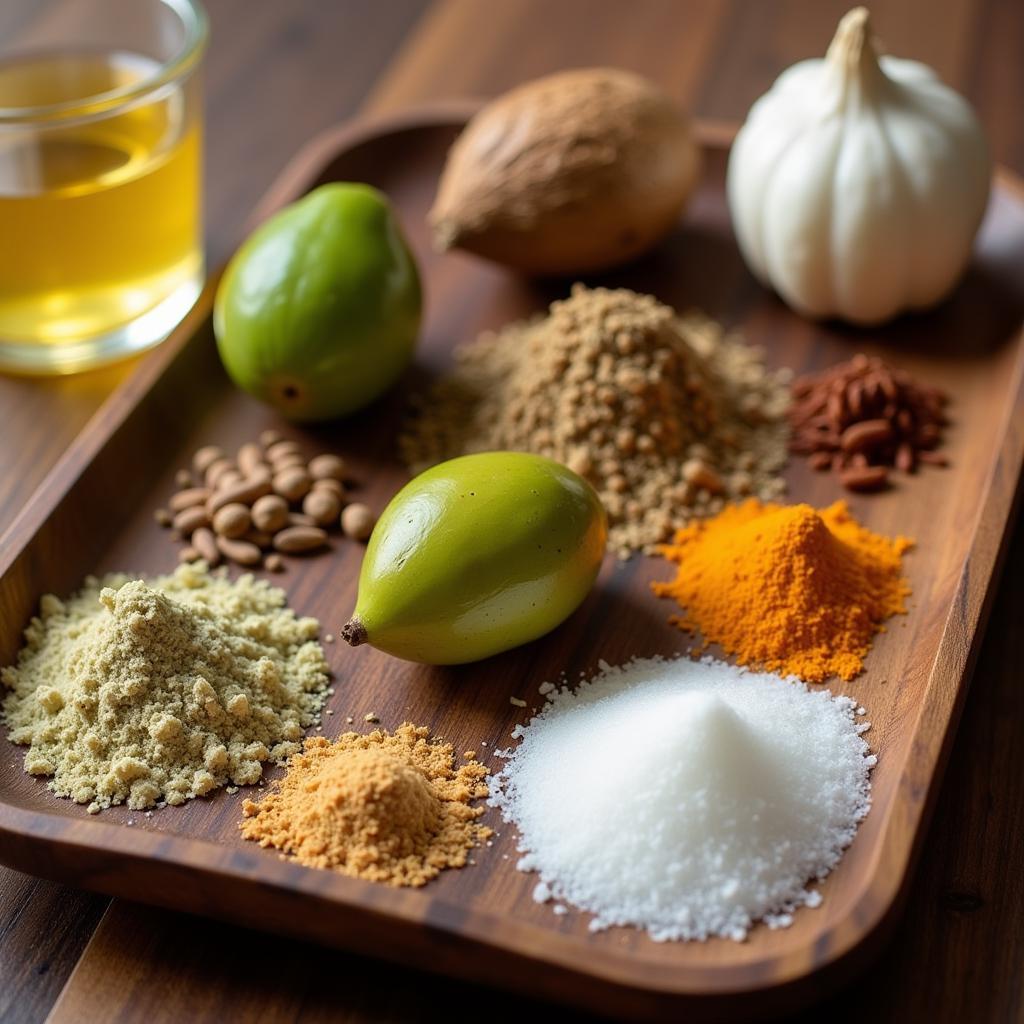 Ayurvedic Hair Spa Ingredients