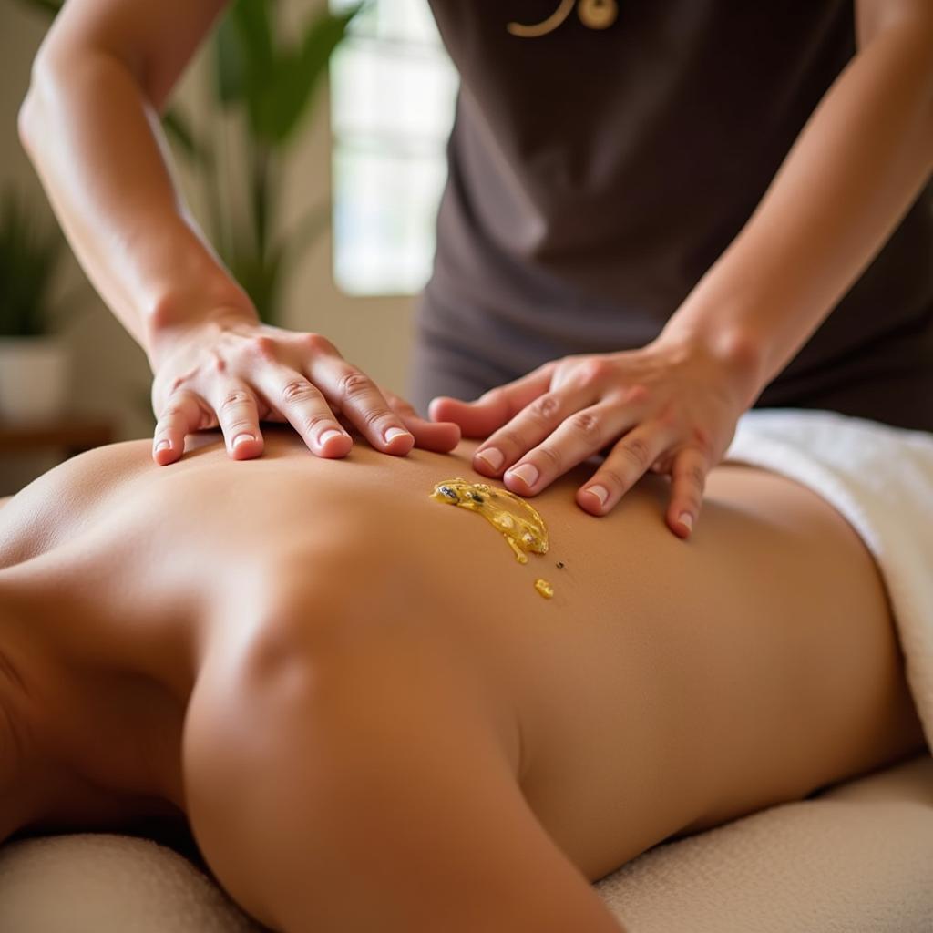 Traditional Ayurvedic Massage at a Padappai Spa