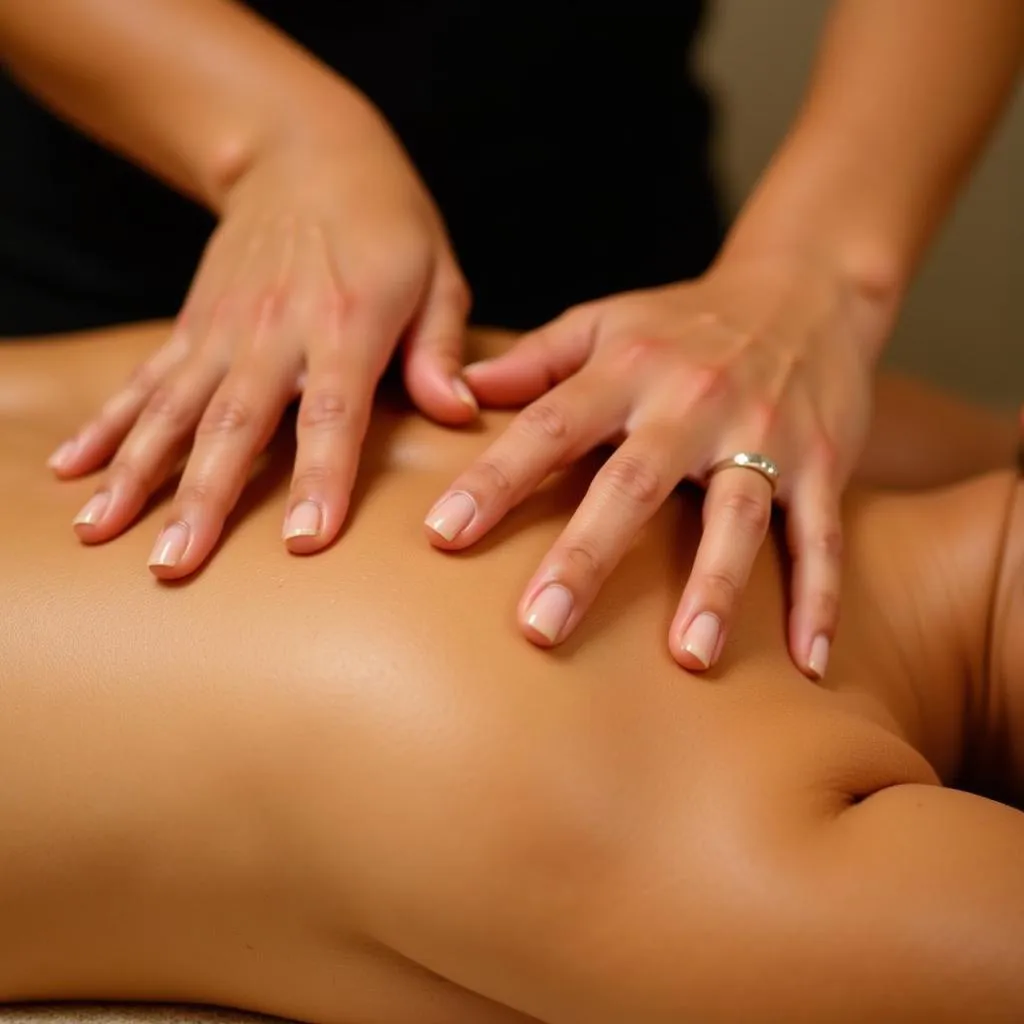 Ayurvedic Massage Therapy Session