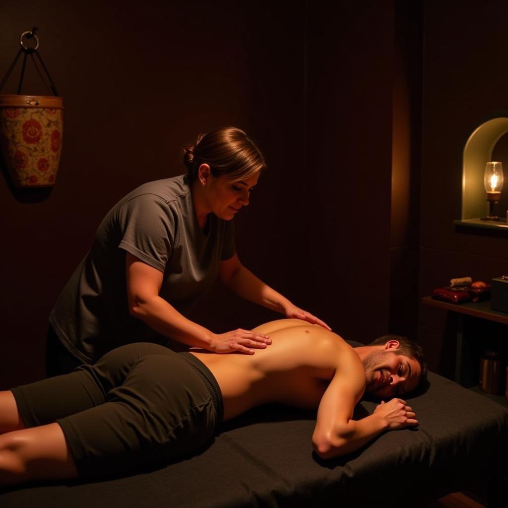 Experiencing an authentic Ayurvedic massage