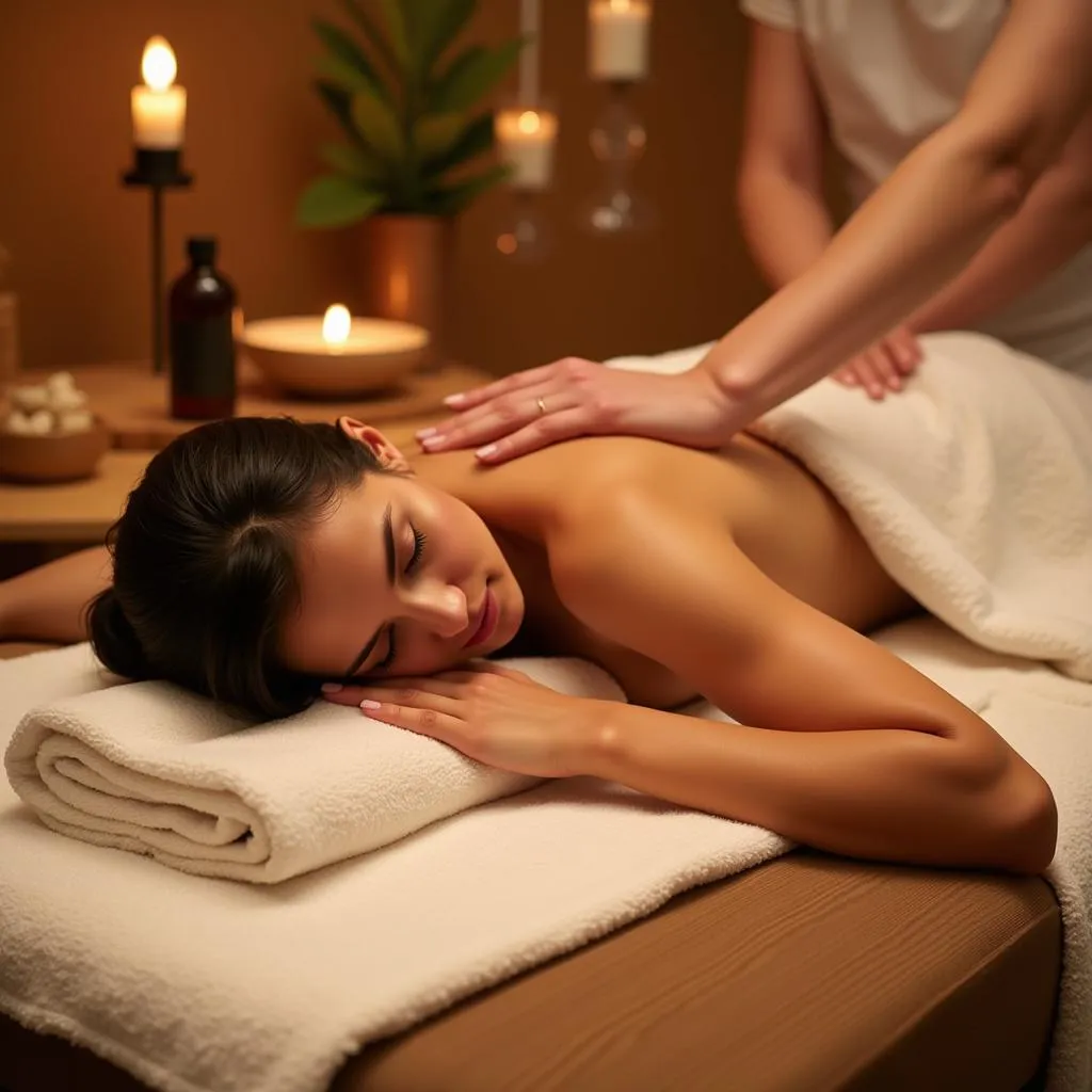 Ayurvedic spa massage in Andheri East