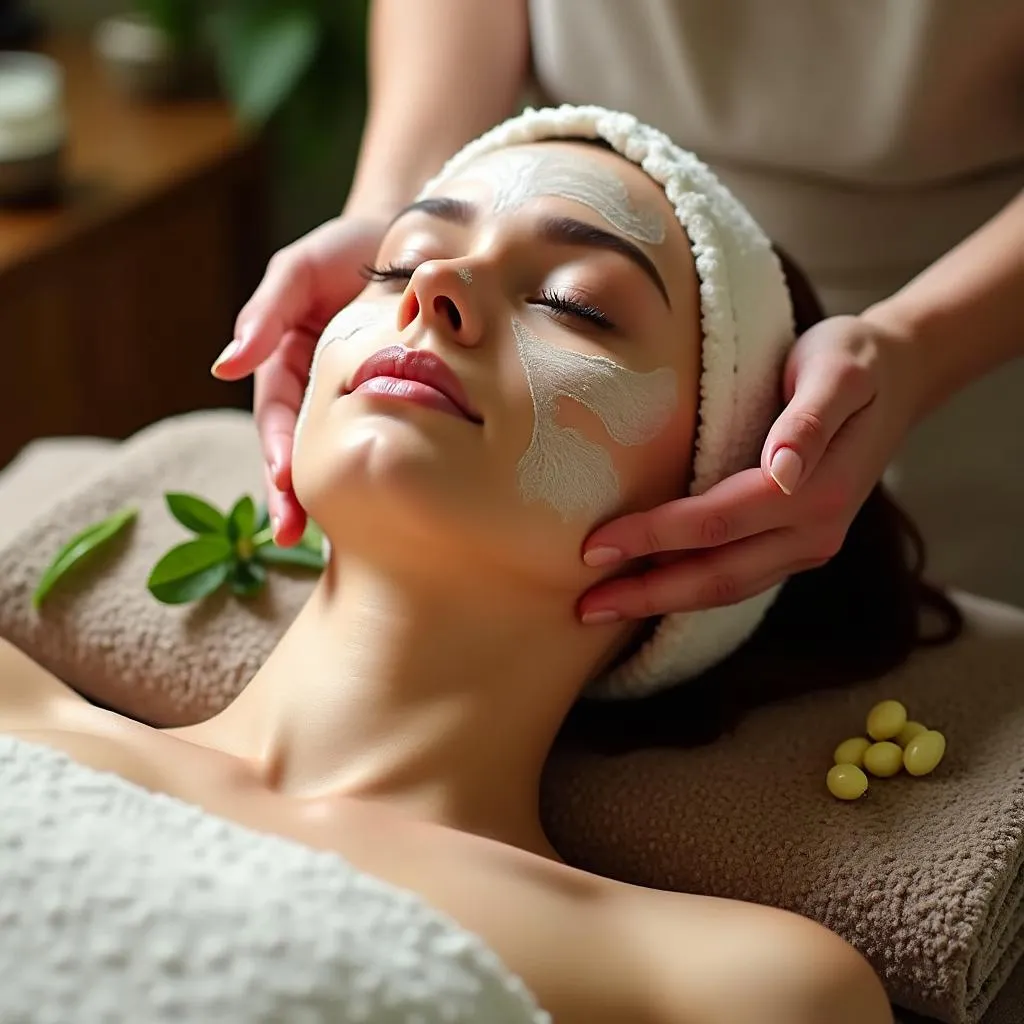 Traditional Ayurvedic treatment at Blossom Spa