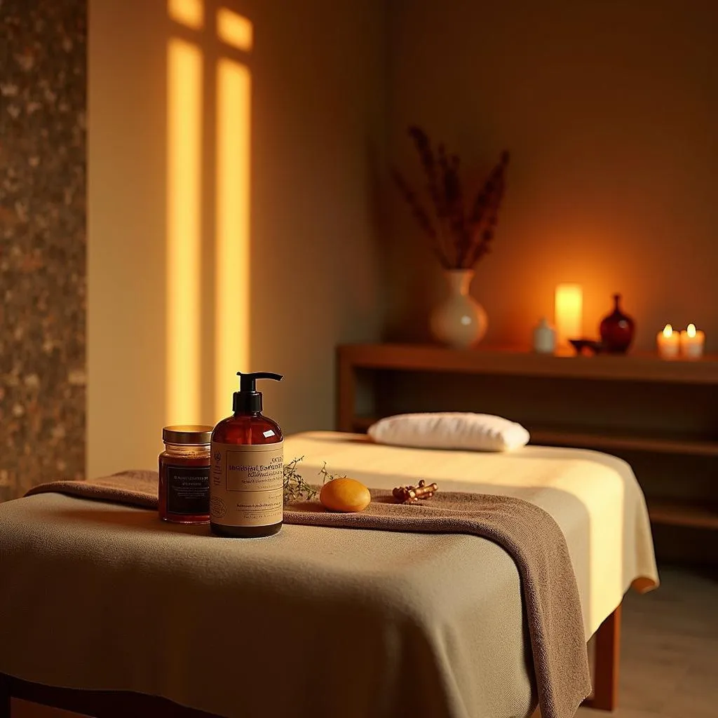 Ayurvedic Treatment Room at Hilton Shillim