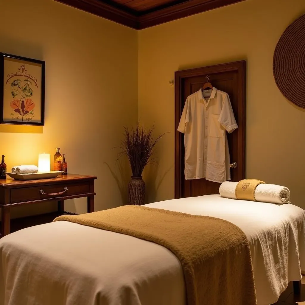 Serene Treatment Room at Ayurvilla Spa Jalgaon