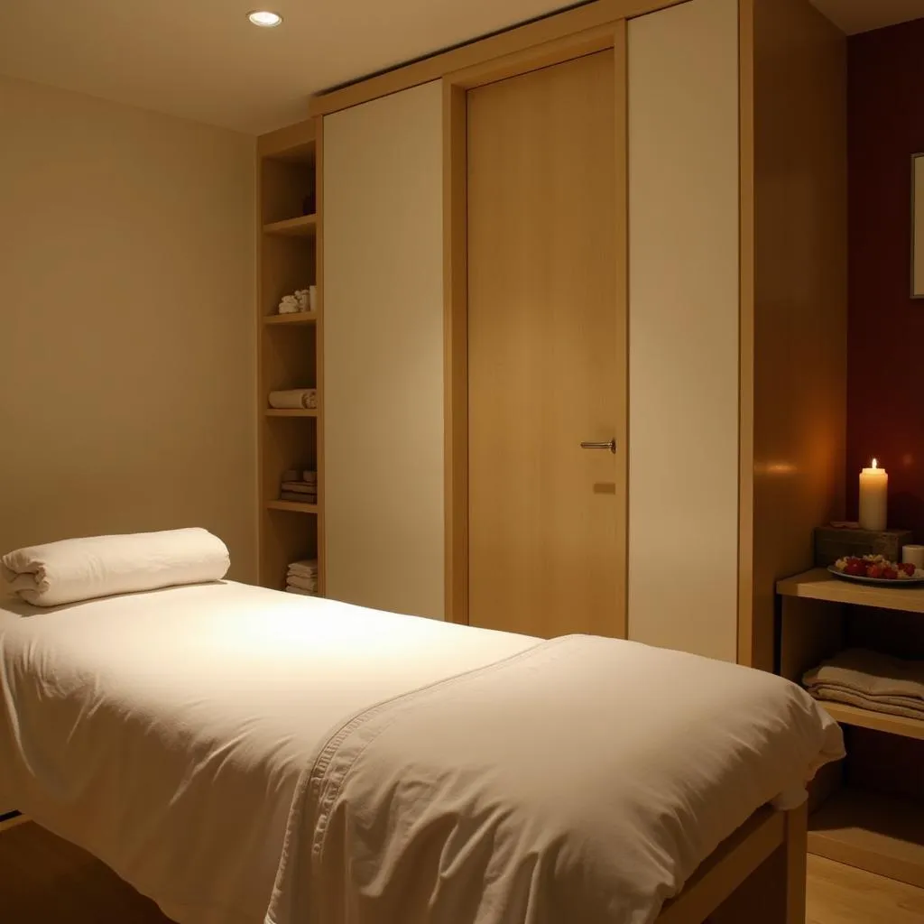 Serene Treatment Room at Ayush Spa Adyar