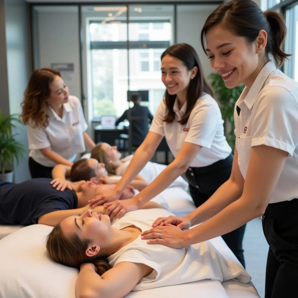 Corporate Wellness with B2B Massage