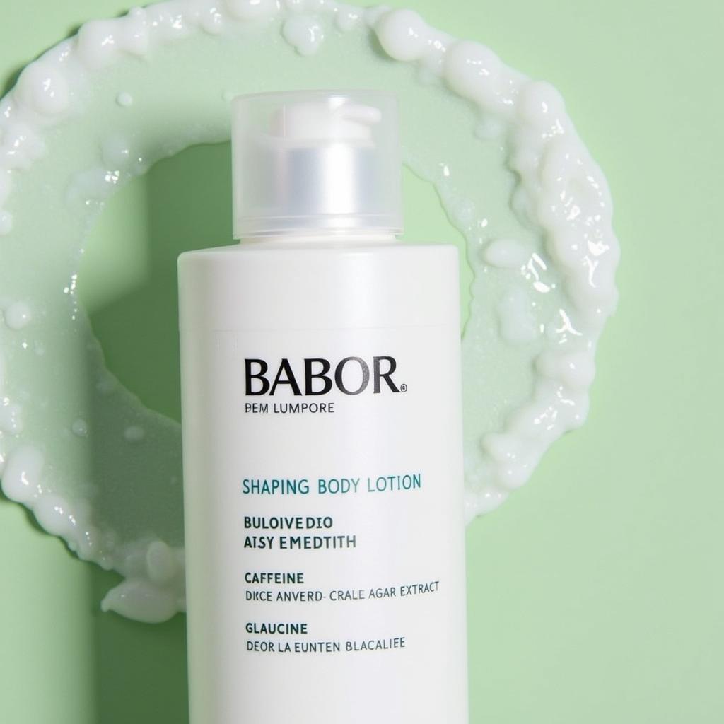 Babor Spa Shaping Body Lotion Ingredients