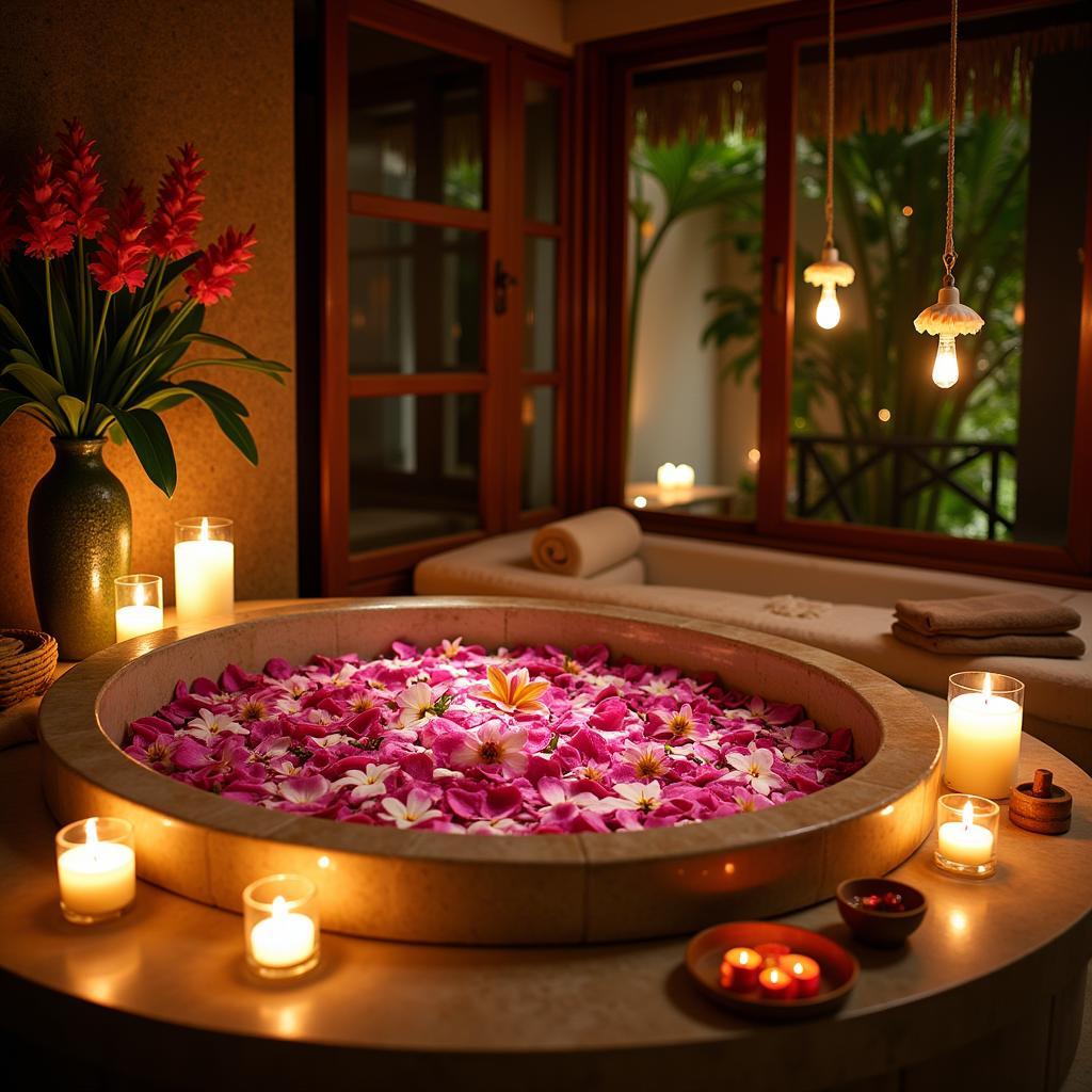 Bali Maharani Spa Floral Bath