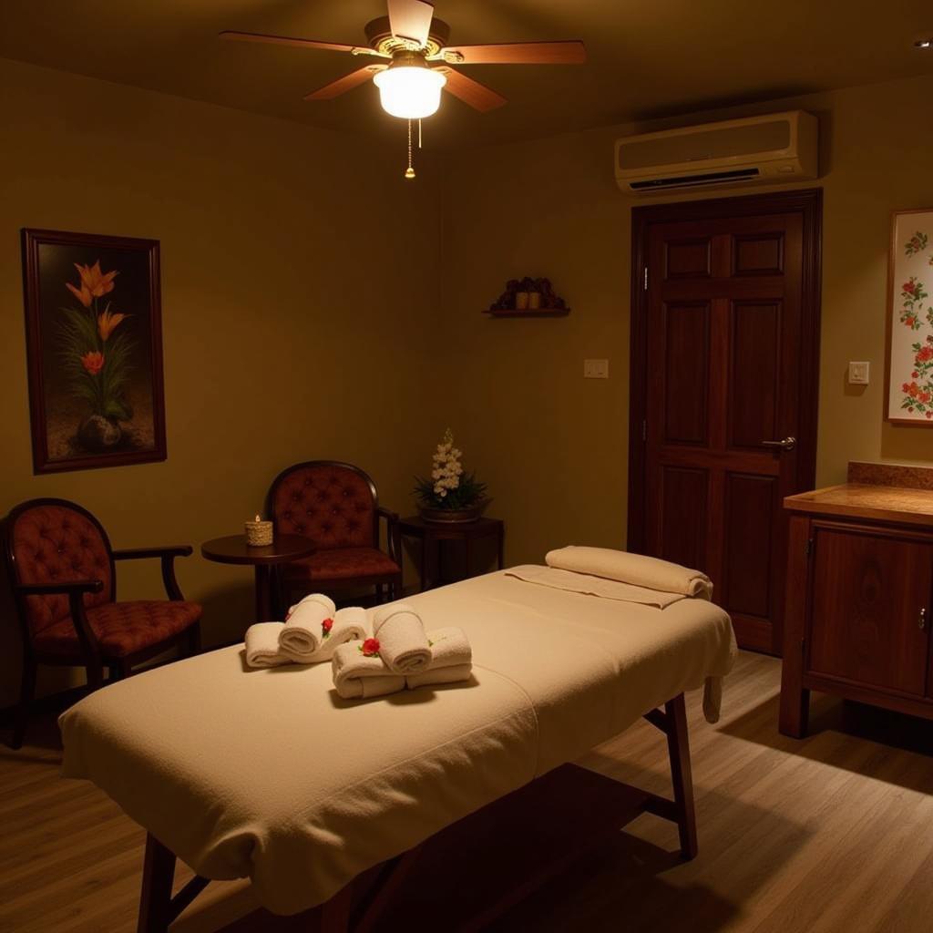 Serene Treatment Room at Berry Spa Shimla