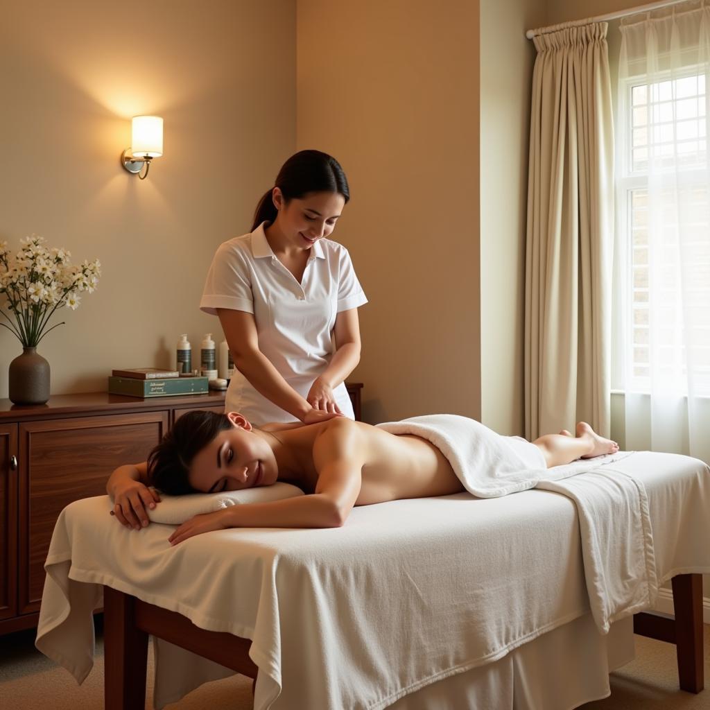 Massage Therapy at Beverly Spa and Salon