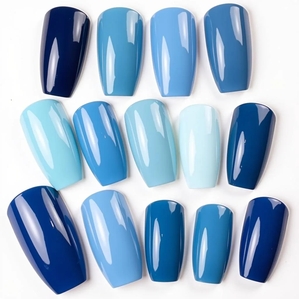 Blue Nail Polish Shades