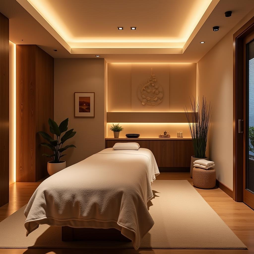 Tranquil Treatment Room at Bodhi Spa Pune