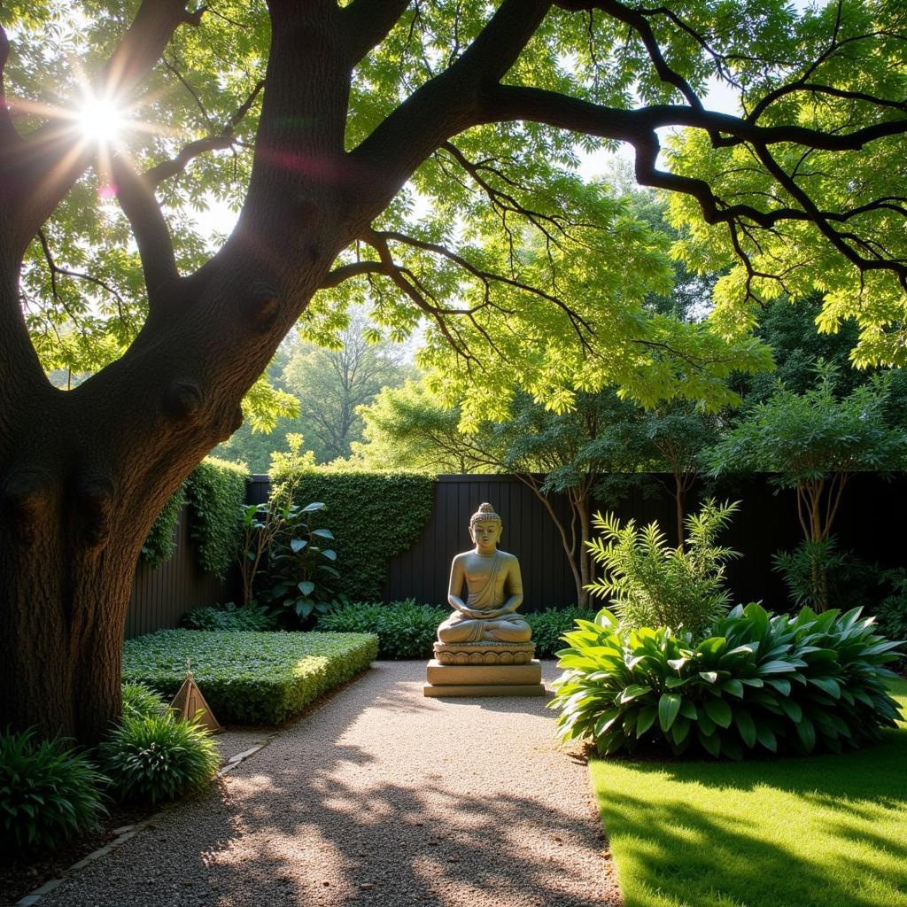 Finding Serenity in the Meditation Garden