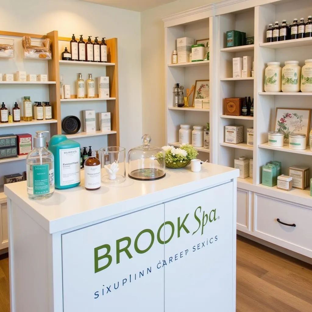 Elegant Retail Boutique at Brookstreet Spa