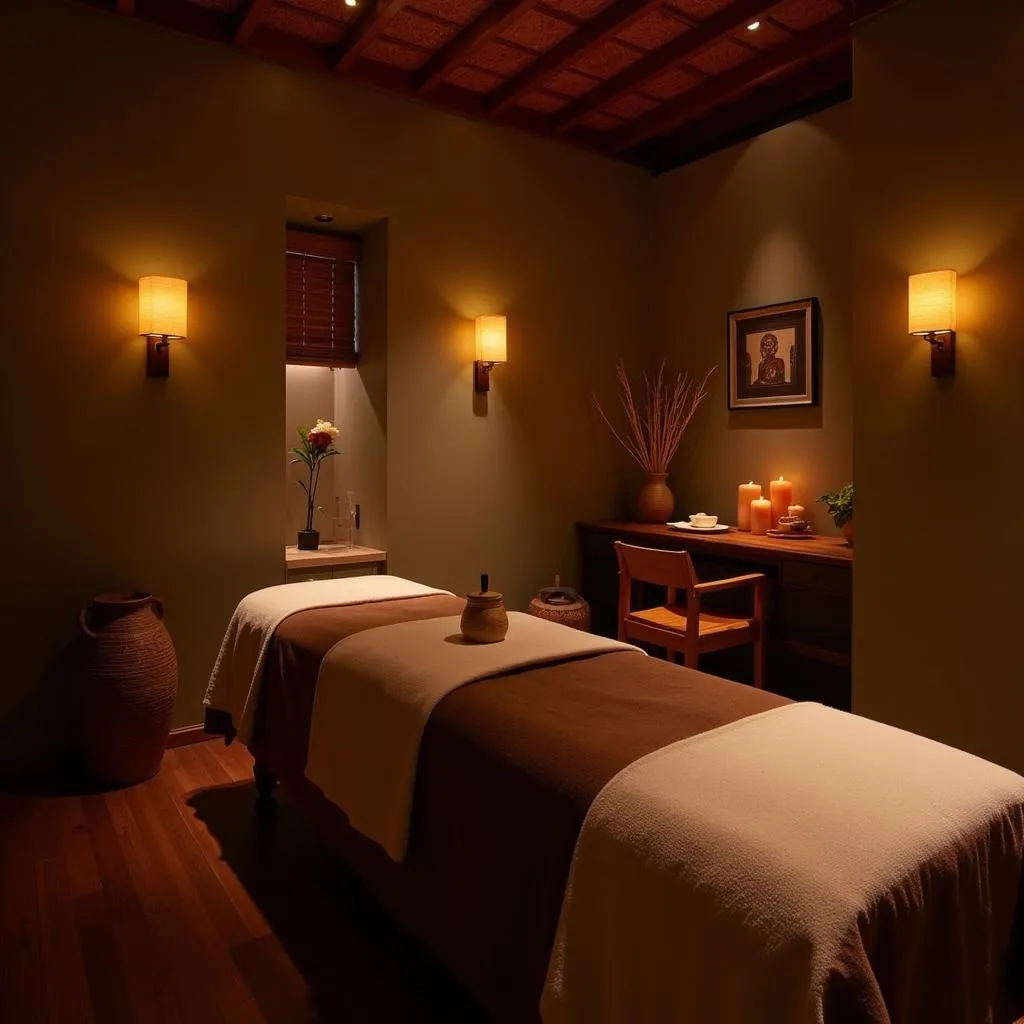 Serene Treatment Room at Buddha Spa Damana