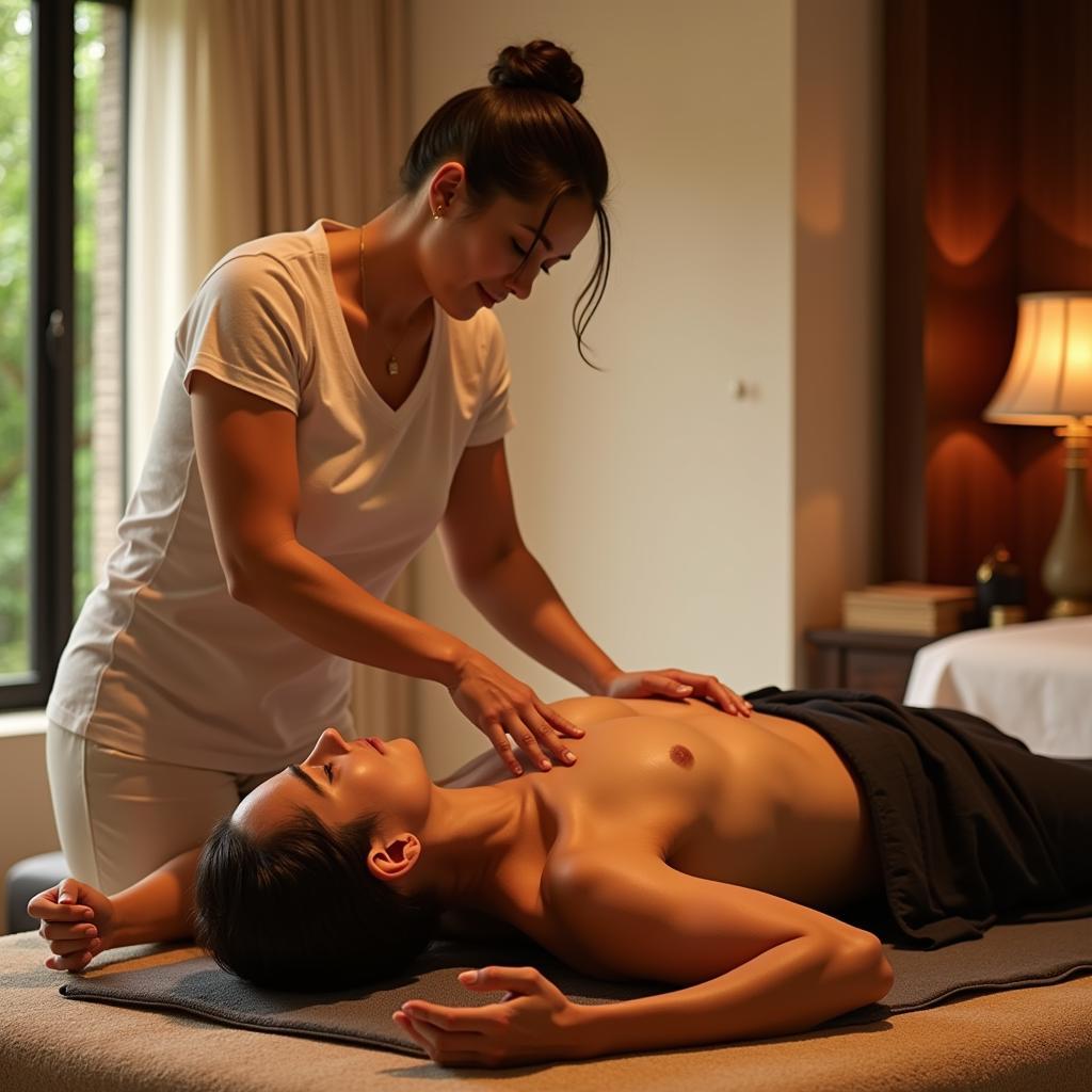 Traditional Thai Massage at a Buddha Spa in Vadodara