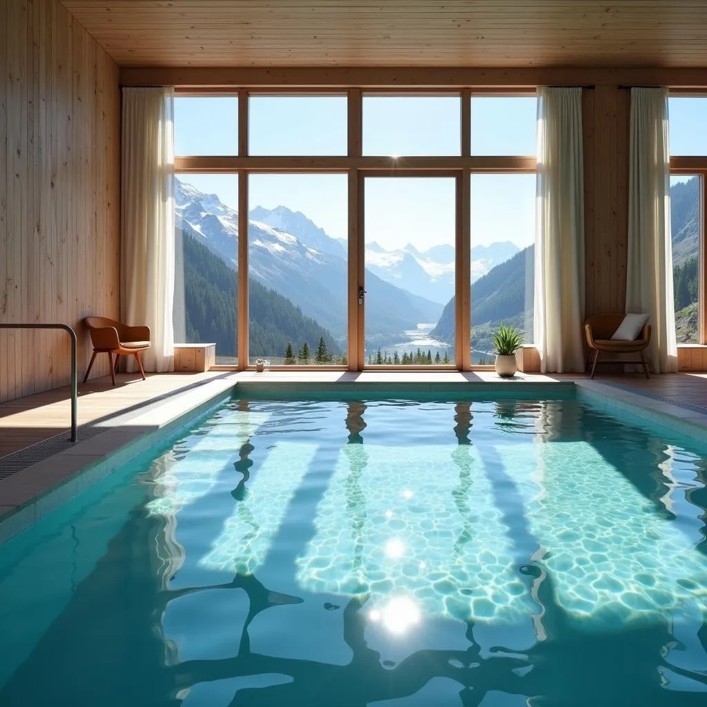 Cervinia Hotel Spa Indoor Pool