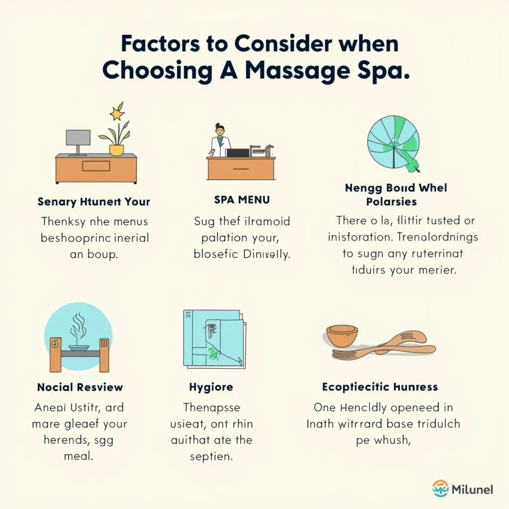 Factors to consider when choosing a massage spa