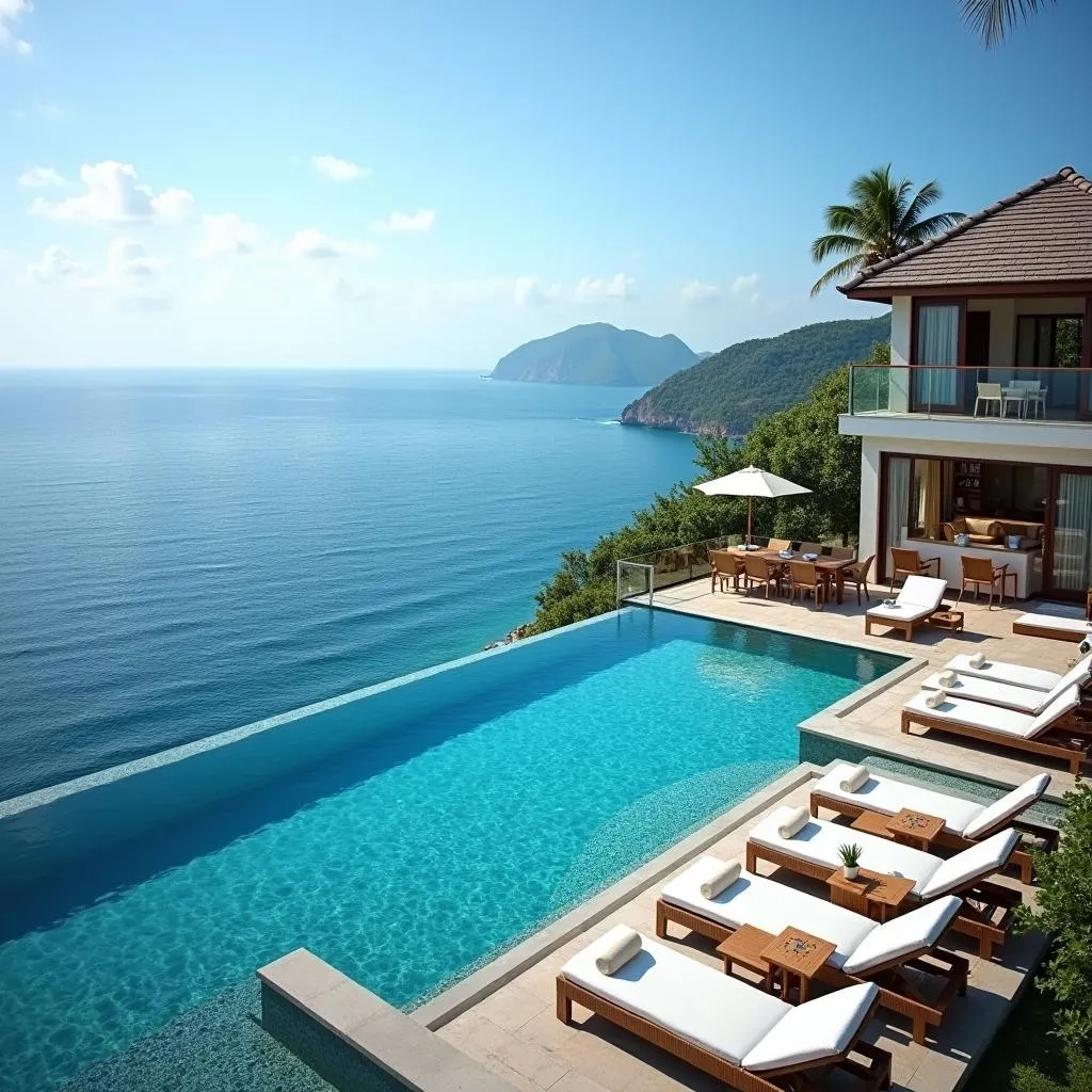 Cliffside Pool Villa Ocean View