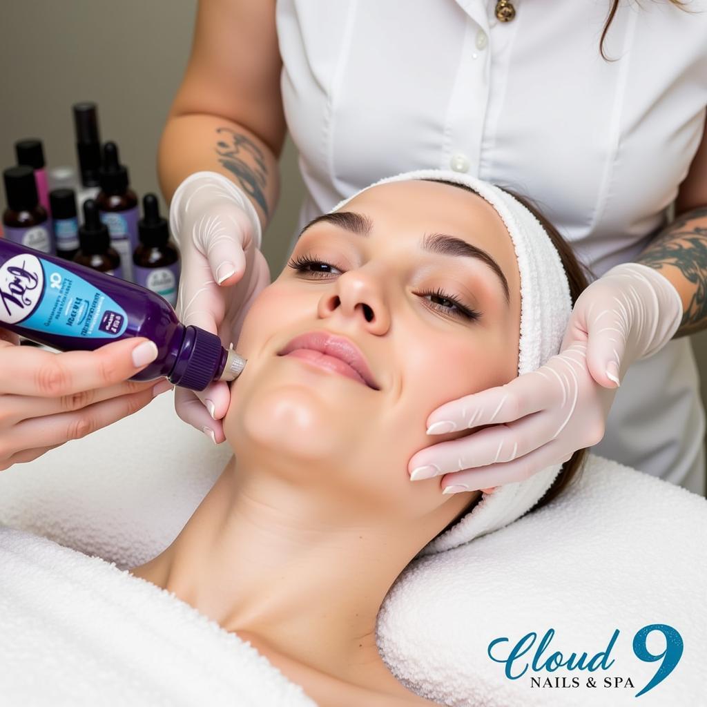 Facial Treatment at Cloud 9 Nails & Spa