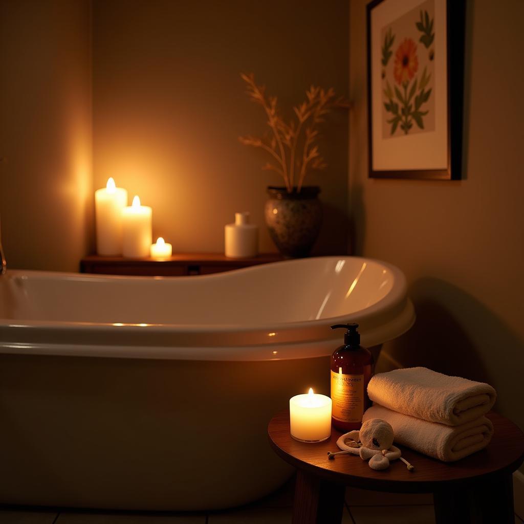 Creating the perfect ambiance for an at-home spa experience