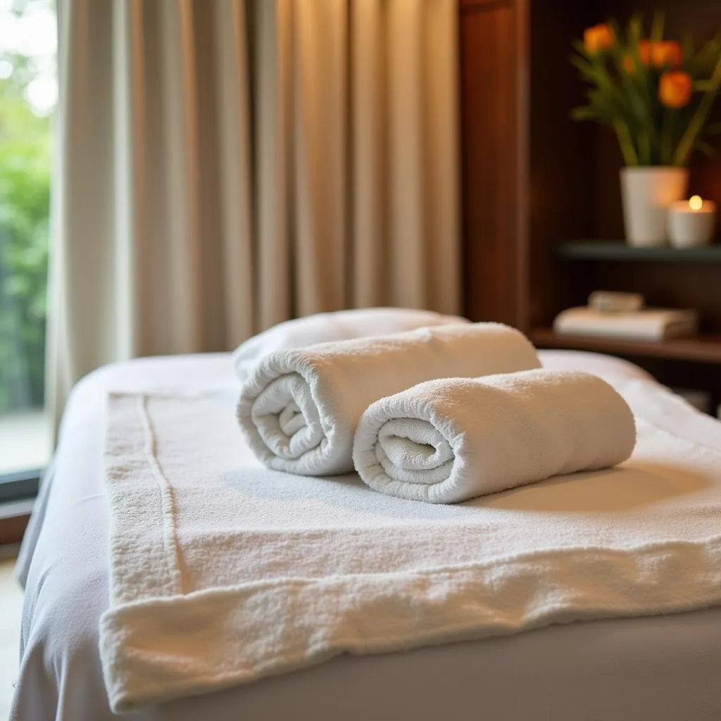 Serene Spa Treatment Room at Crystal Waterworld