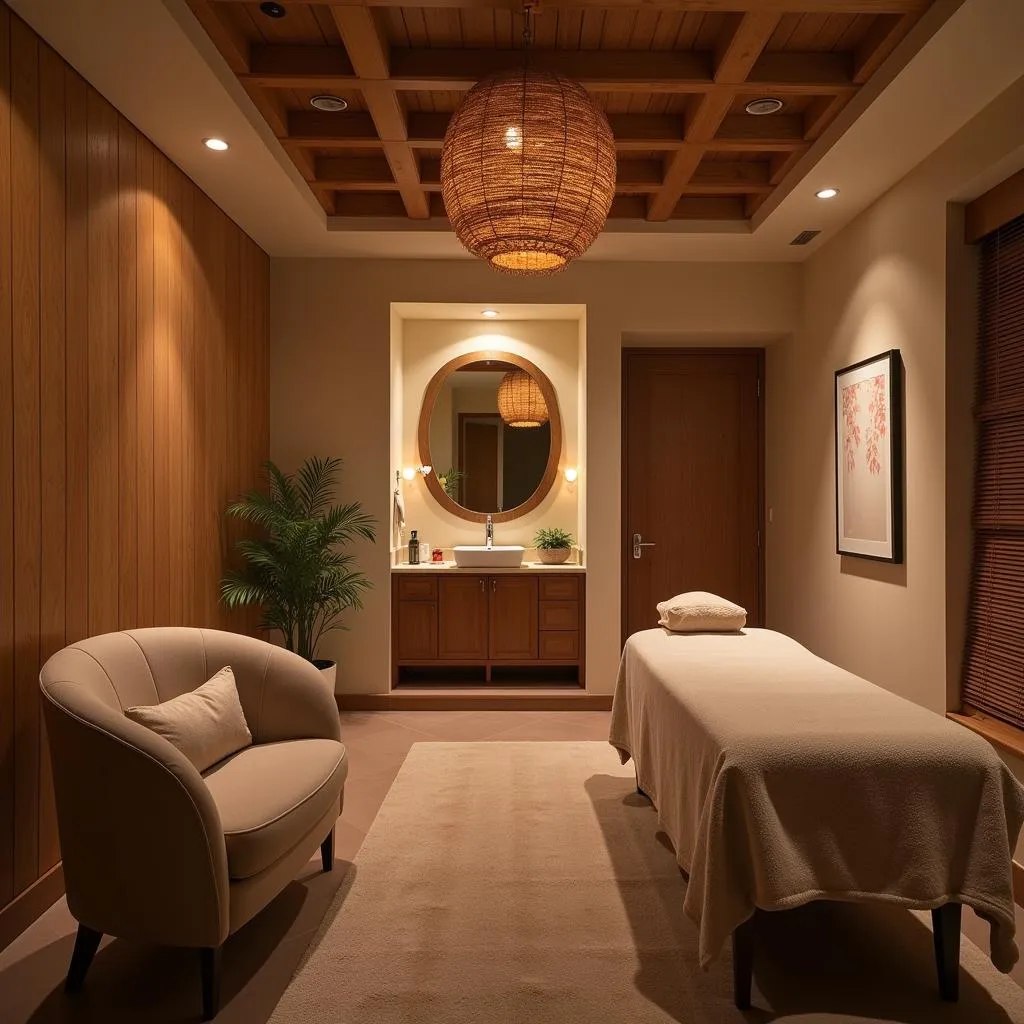 Luxurious Culligan Italiana Spa Treatment Room