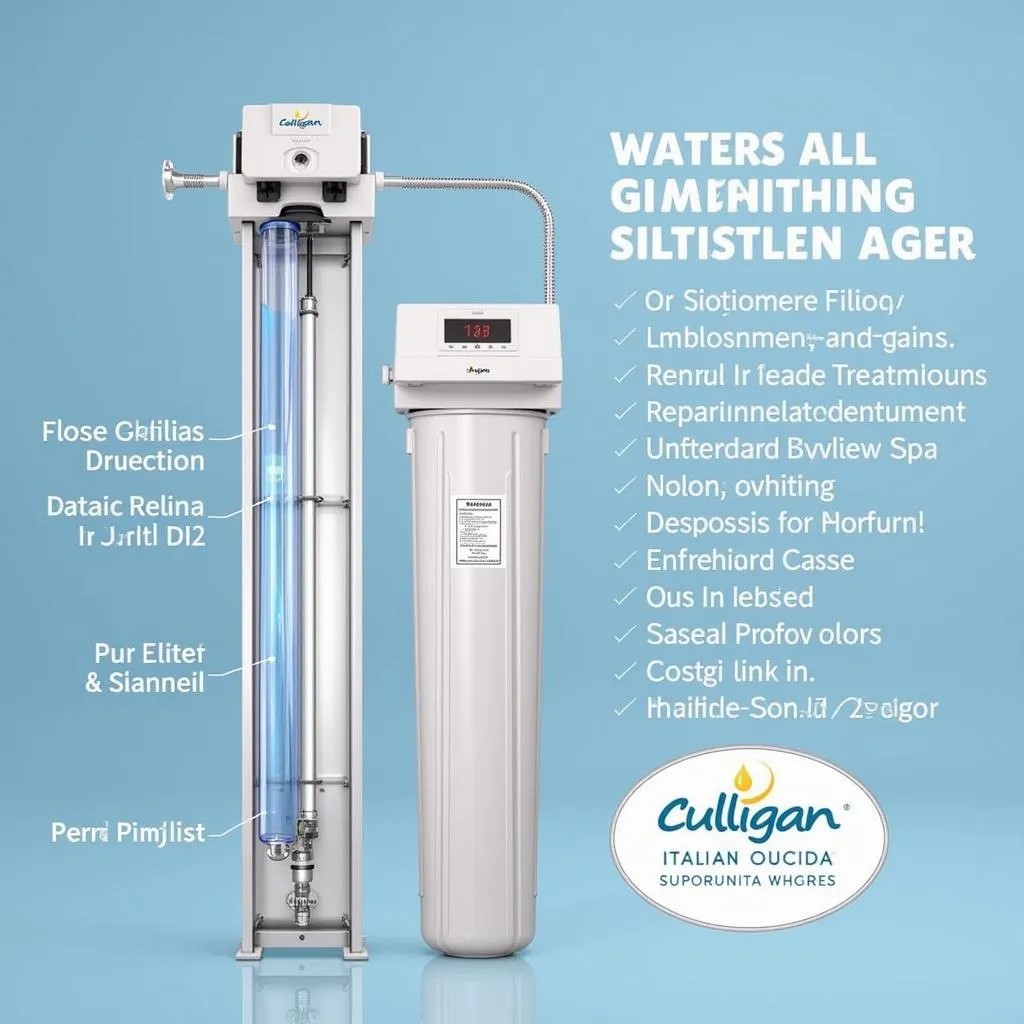 Advanced Culligan Italiana Spa Water Filtration System