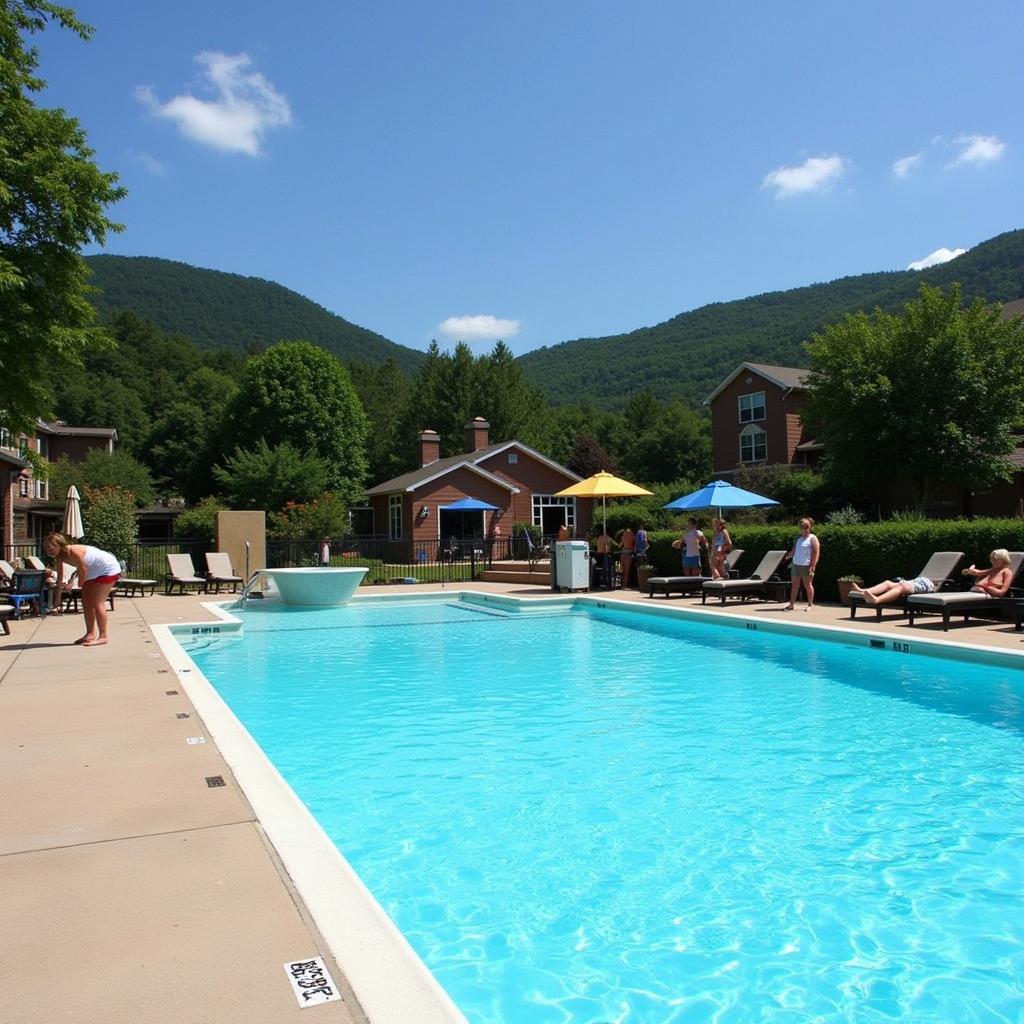 Dahlonega Spa Resort Amenities - Pool