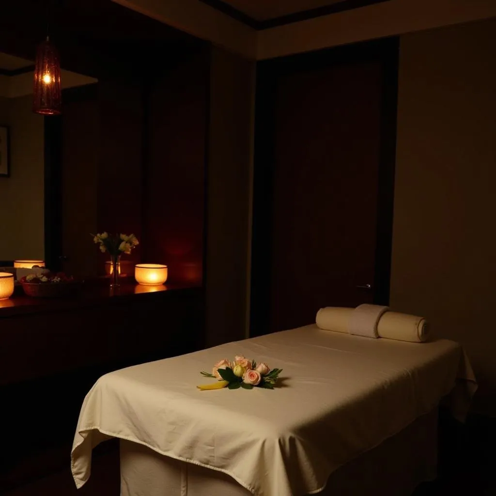 Tranquil Treatment Room at Delta Spa Bali