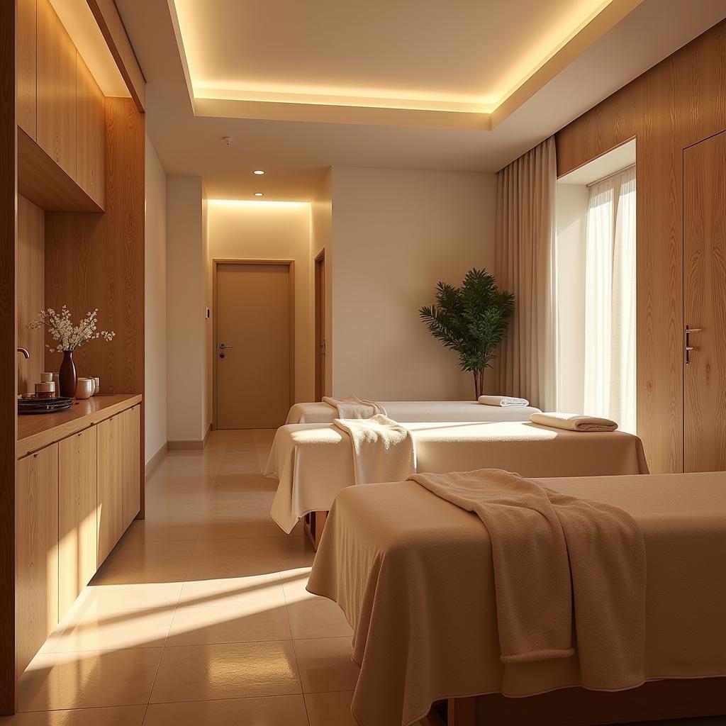 Serene spa atmosphere in Bangalore