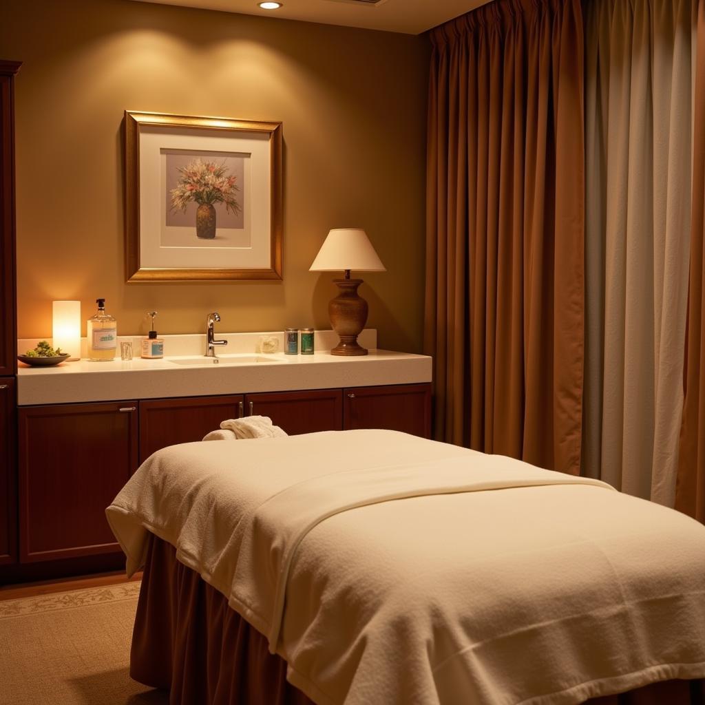 Dubai Grand Hotel Spa Treatment Room