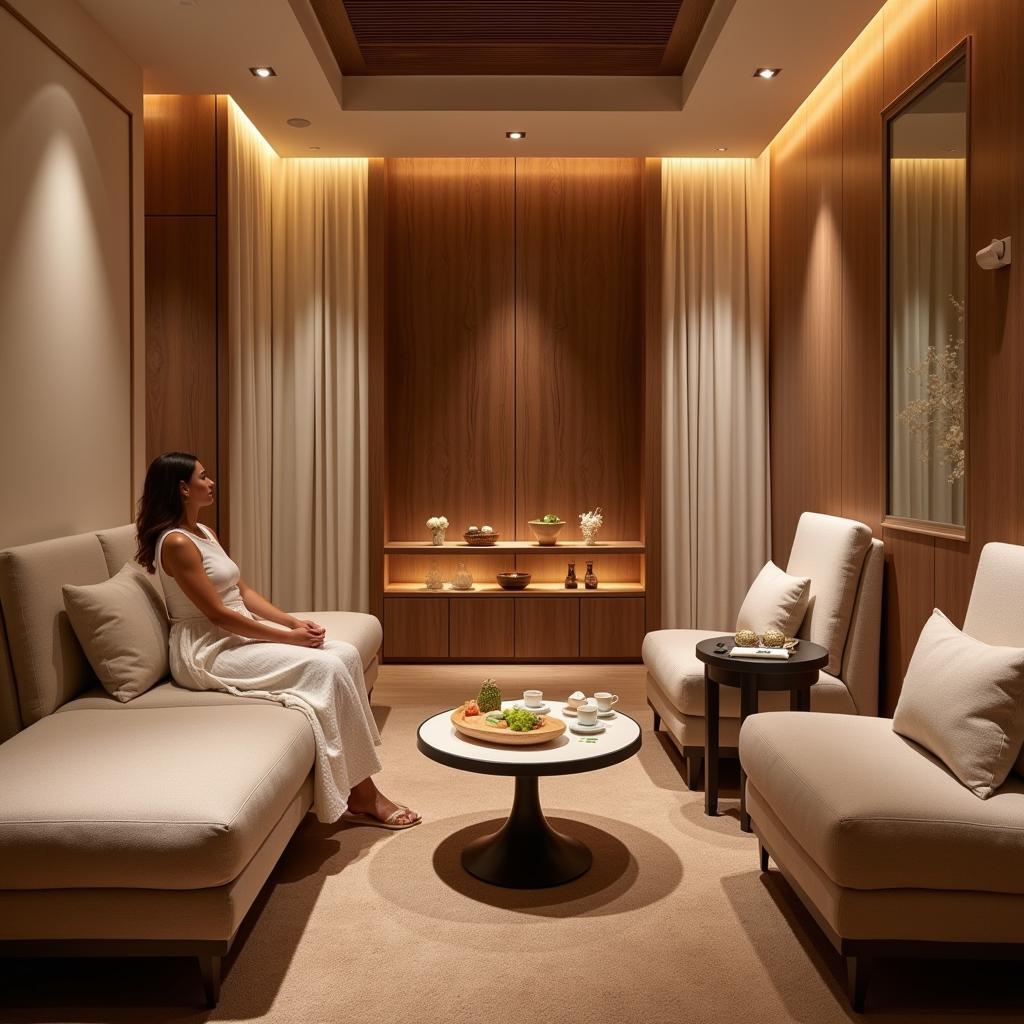 Dubai Spa Relaxation Area