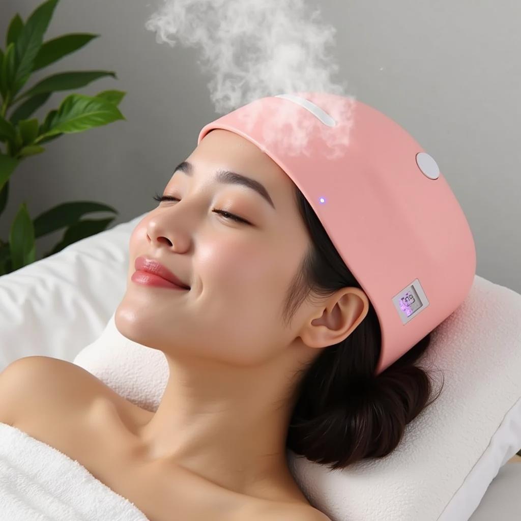 Electric Hair Spa Cap with Temperature Control