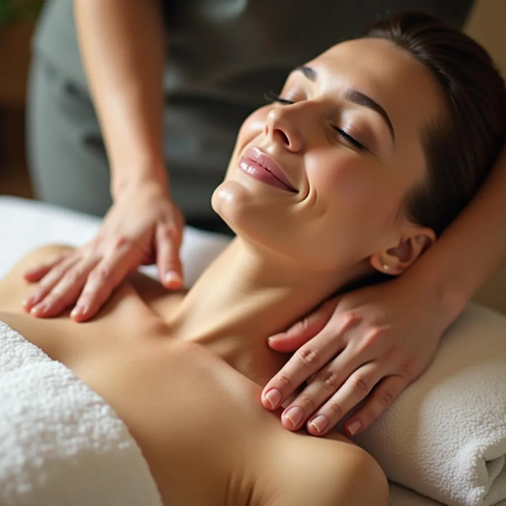 Relaxing Spa Massage