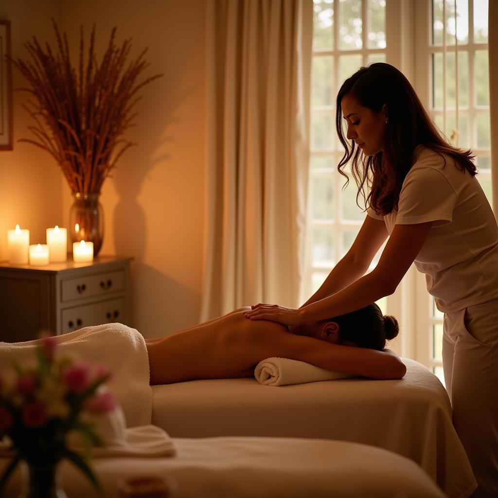 Relaxing Spa Treatment at Erinvale Estate