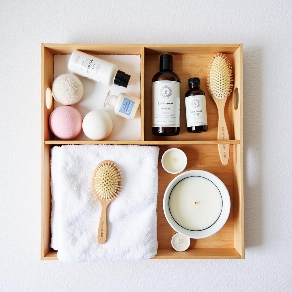 Essential Spa Caddy Items