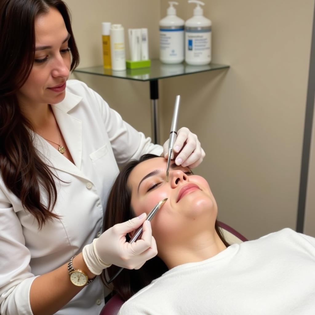 Revitalizing Facial Treatment at a Pacific Mall Spa