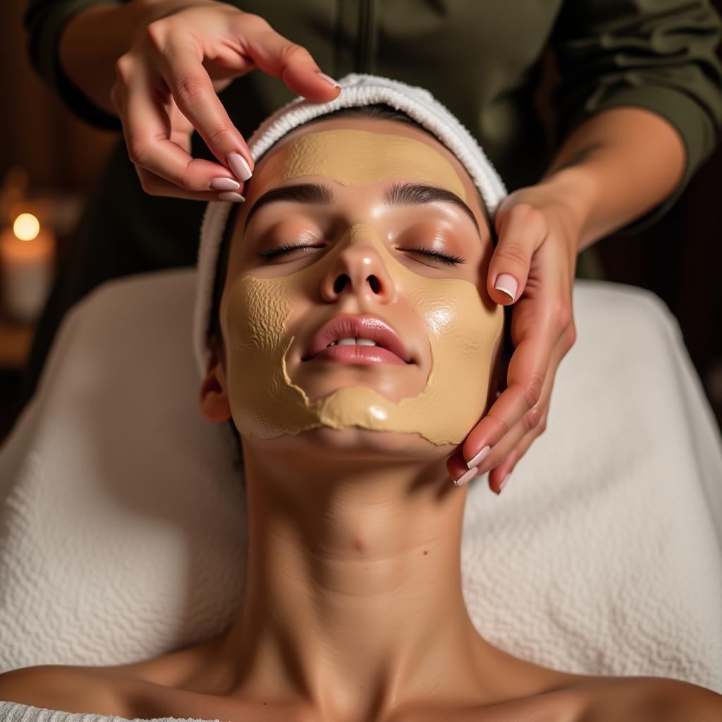 Facial Treatment at Fountains Day Spa Alexandria, VA