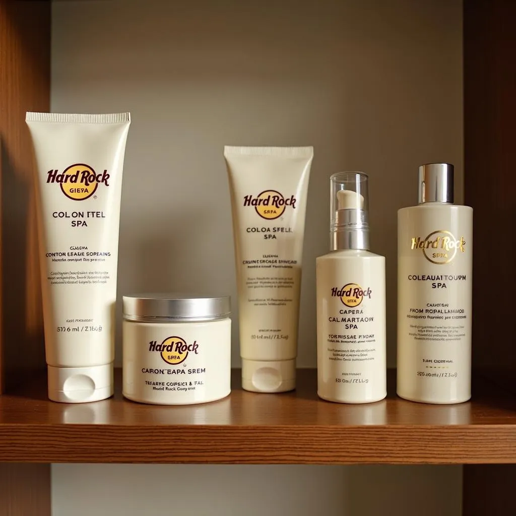 Hard Rock Atlantic City Spa Products