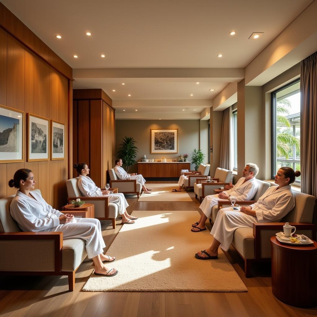 Hilton Cairns Spa Relaxation Lounge