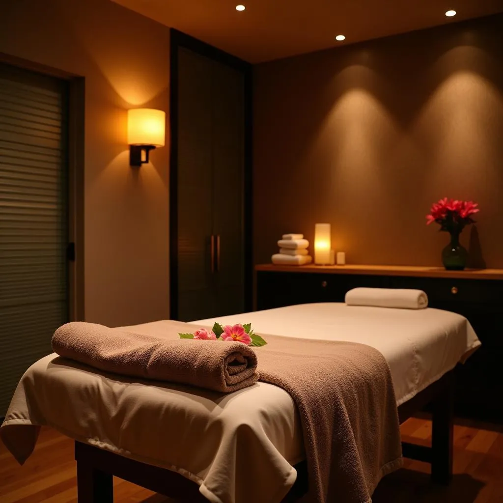 Luxurious Spa Treatment Room in Bourgogne