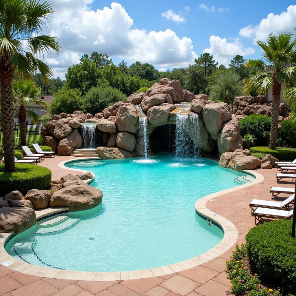 Stunning Multi-Tiered Pool at Hyatt Regency Coconut Point