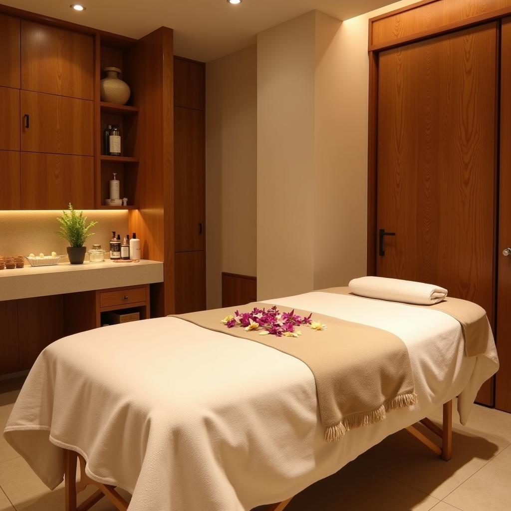 Indore Natural Spa Tranquil Treatment Room