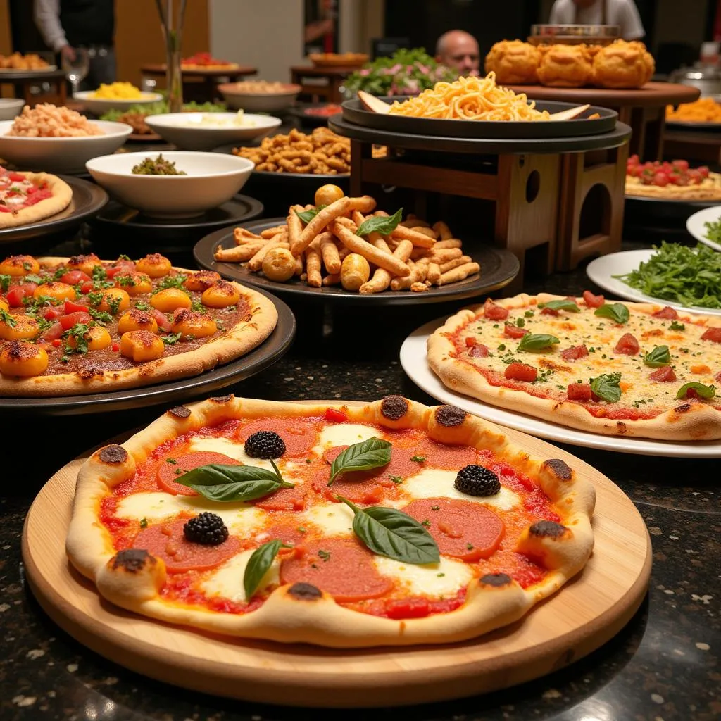 International Buffet Spread at Angkor Palace