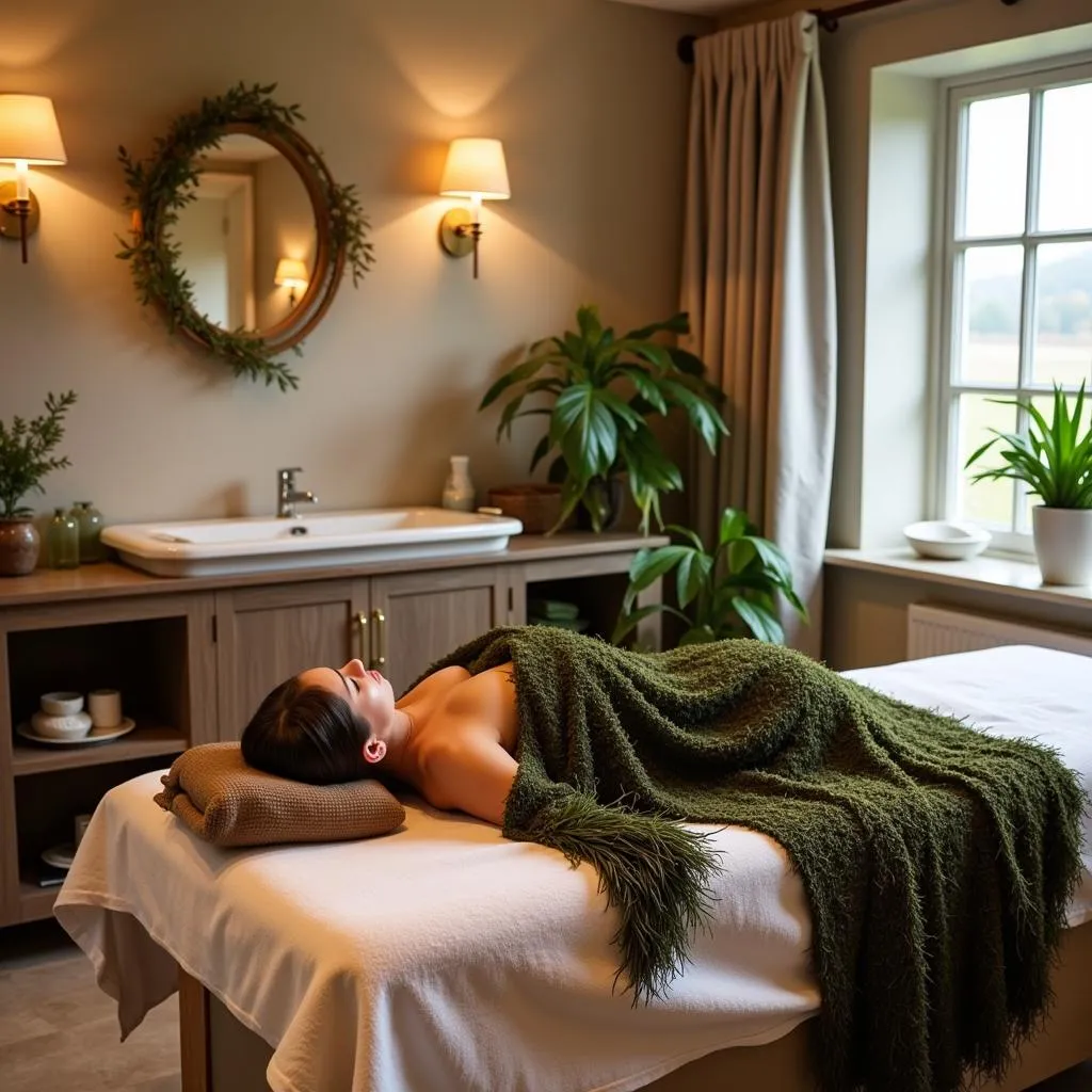 Irish Spa Treatment Room with Seaweed Wrap