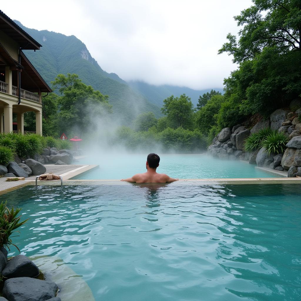 Relaxing at an Italian Thermal Spa Resort