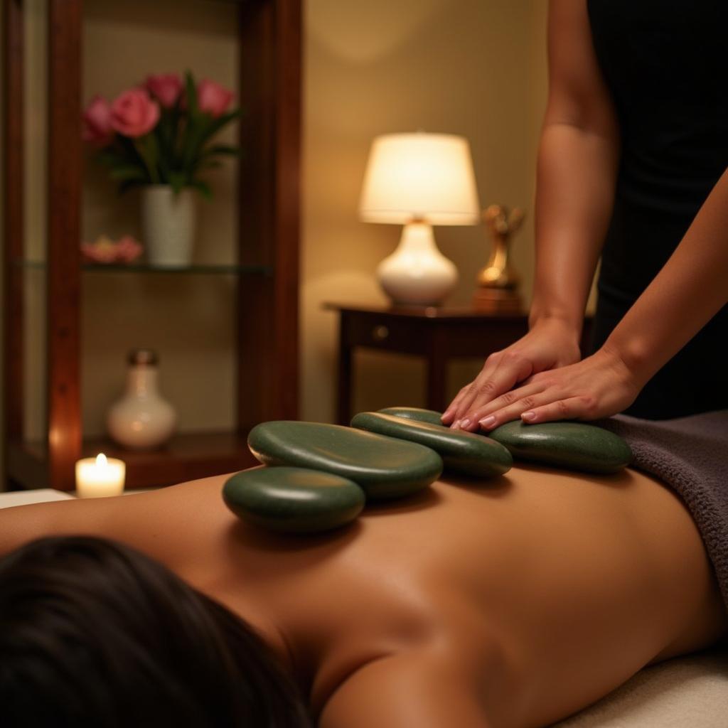 Jade Stone Therapy at Violet Buddha Spa Ahmedabad